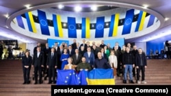 Удзельнікі саміту Эўразьвяз – Украіна, люты 2023 году