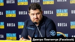 Речник Військово-морських сил України Дмитро Плетенчук