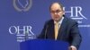 The high representative to Bosnia-Herzegovina, Christian Schmidt (file photo)