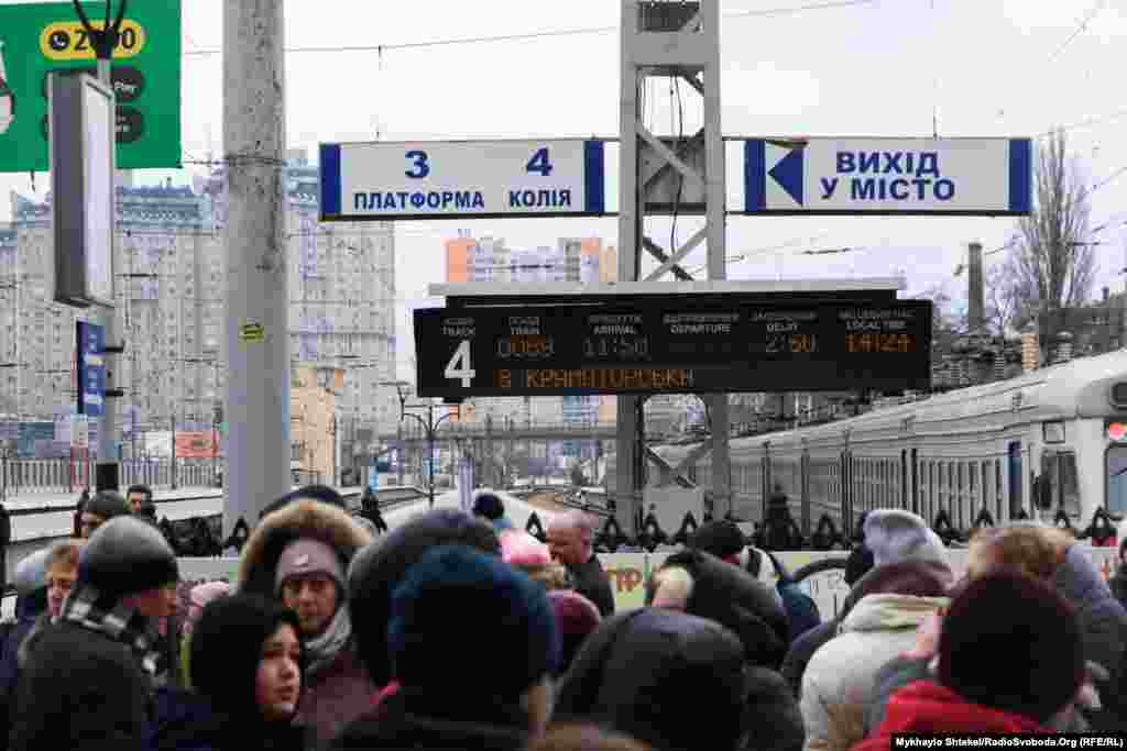 Нягледзячы на вайну, з Данбаса ў Краматорск ходзяць цягнікі. Адэса, 7 сакавіка 2022 году.