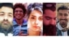  از چپ به راست: امیرارسلان مهدوی، حسام موسوی، دنا شیبانی، محمد خیوه، اشراق نجف‌آبادی 