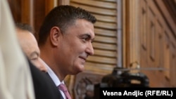 Rade Basta was elected economy minister as a candidate of the Socialist Party of Serbia and United Serbia.