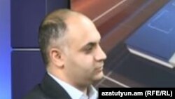 Գեղամ Գևորգյանը «Ազատության» տաղավարում: