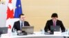 ირაკლი ღარიბაშვილი, კახა კალაძე. მთავრობის სხდომა.
