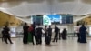 Aşgabat halkara howa menzili. Illýustrasiýa suraty. Arhiwden alyndy. 