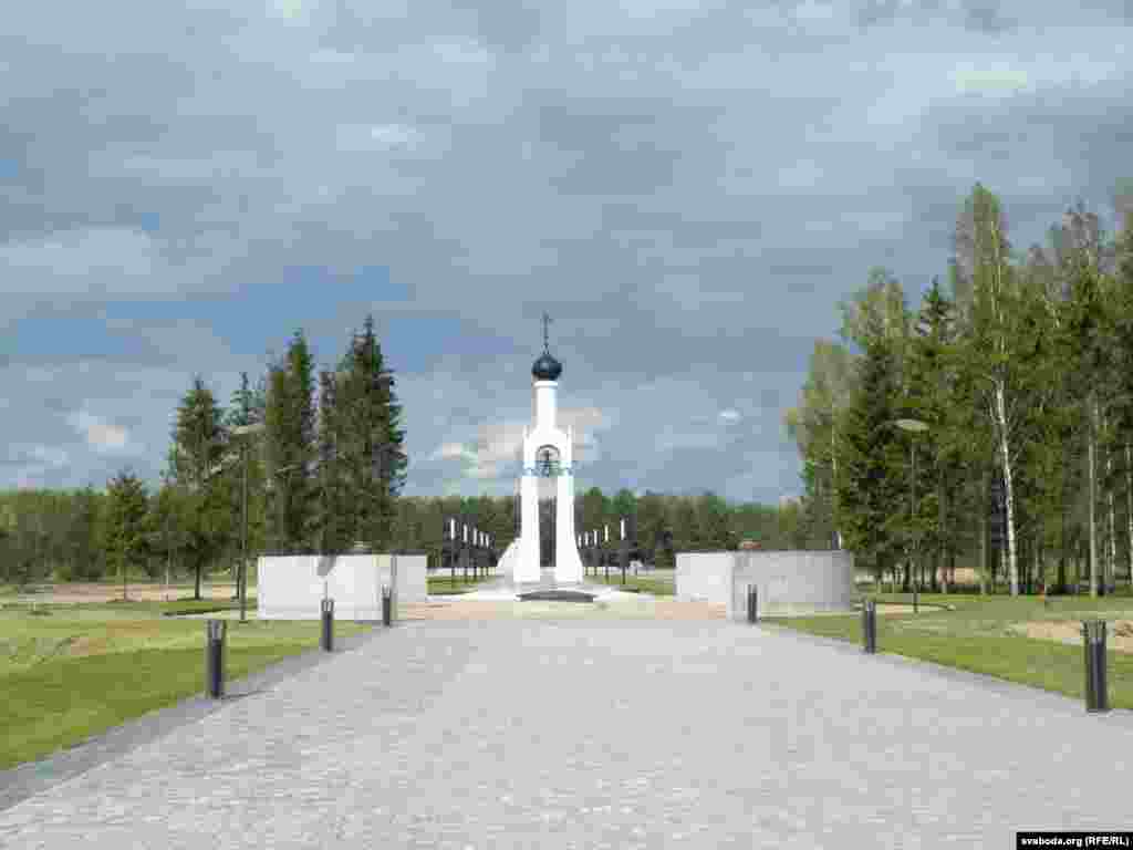 Георгіеўскі крыж на капліцы
