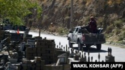 Нерӯҳои "Толибон" дар ноҳияи Бозораки Панҷшер, 15-уми сентябри 2021