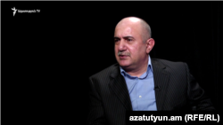 Armenia -- Former Karabakh army commander Samvel Babayan gives an interview to RFE/RL, Yerevan, 17Oct2016.