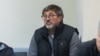 Vladimir Andronachi, la una dintre ședințele de la Judecătoria Buiucani.