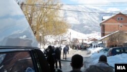 Gostivar, foto nga vendi i ngjarjes