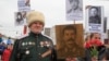 У Віцебску «Несьмяротны полк» зладзіў шэсьце, нягледзячы на забарону