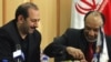علی سعیدلو (چپ) در کنار محمد بن همام در بازدید رئیس کنفدراسیون فوتبال آسیا از تهران/ ۳۰ آذر ۸۹