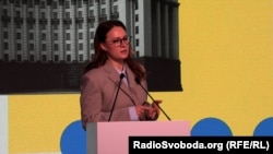 Прэм’ер-міністар Украіны Юлія Свірыдэнка.