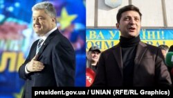 Пятро Парашэнка і Ўладзімер Зяленскі