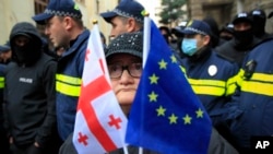 Протест во Тбилиси, Грузија (илустрација)