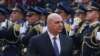 Lebanon's army chief Joseph Aoun walks after being elected as the country's President at the parliament building in Beirut, January 9
