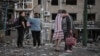 Posljedice napada na stambenu zgradu u Zaporožju 30. avgusta