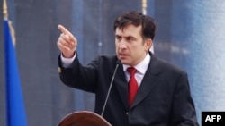 Михаил Саакашвили, август 2008 года