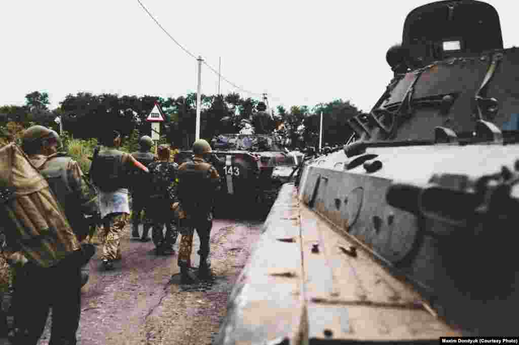 Разведка боем. Иловайск, 17 августа. 