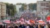 Ілюстрацыйнае фота. «Марш вызваленьня палітвязьняў» у Менску 4 кастрычніка