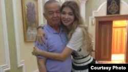 Президент Ислам Каримов и его дочь Гульнара