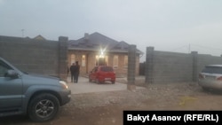 The house where Ulan Salyanov was shot dead on the night of November 5-6. 