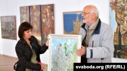 Урачыстая перадача аўтарскай працы