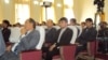 Мулоқоти мақомот бо донишҷӯён дар Донишгоҳи миллии Тоҷикистон.