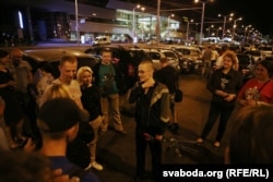 Сустрэча ў Менску пасьля вызваленьня