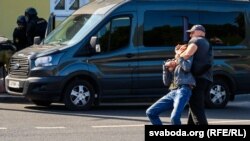Сілавікі ў Беларусі. Архіўнае фота