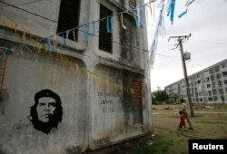 Жилой квартал в городе Сантьяго-де-Куба.