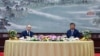 Ruski predsjednik Vladimir Putin (lijevo) i njegov kineski kolega Xi Jinping (desno) na sastanku u Pekingu, Kina, 2. septembra 2025.