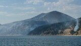 Природный пожар на Кубани после атаки беспилотников 28 августа. Фото: телеграм-канал губернатора Вениамина Кондратьева
