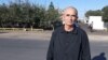 Uzbek Opposition activist Agzam Turgunov upon his release from prison on October 7. (file photo)