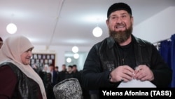 Рамзан и Аймани Кадырова
