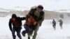 The central government in Afghanistan declared a nationwide holiday and Kabul's international airport was closed.