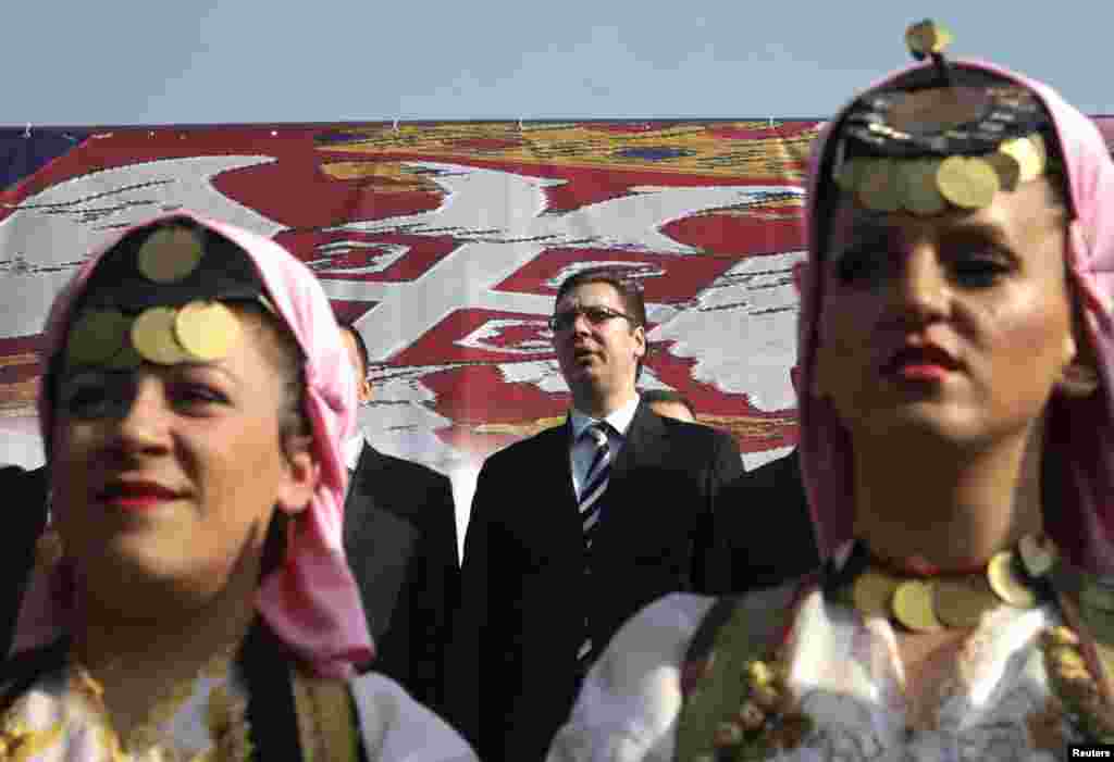 Kosovo - Posjeta Aleksandra Vučića Gračanici, 1. novembar 2013.