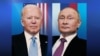 Прэзыдэнт ЗША Джо Байдэн і прэзыдэнт Расеі Ўладзімір Пуцін
