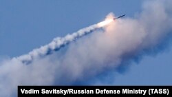 Запуск ракеты "Калибр", иллюстративное фото